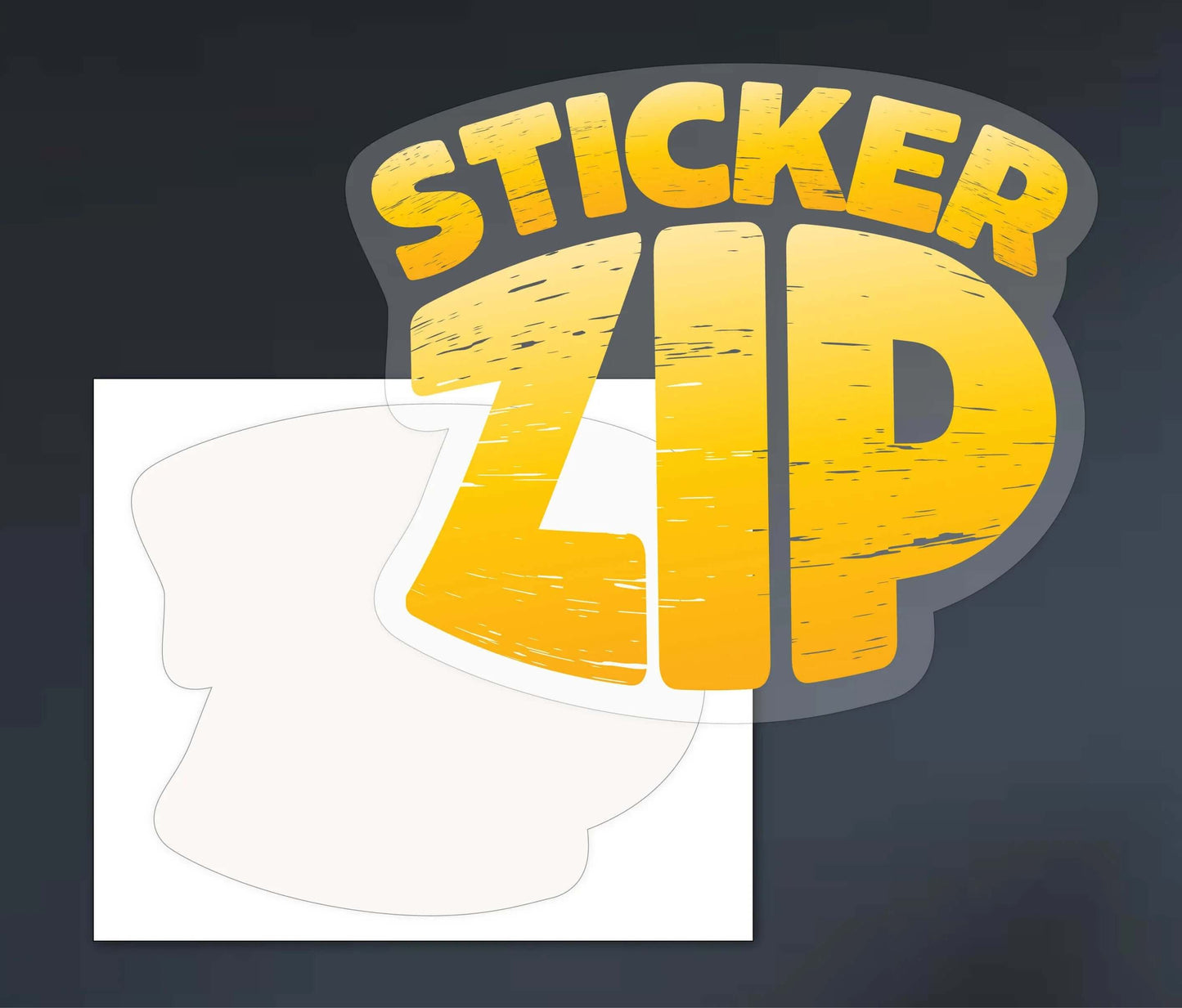Clear Kiss-Cut Stickers - StickerZip