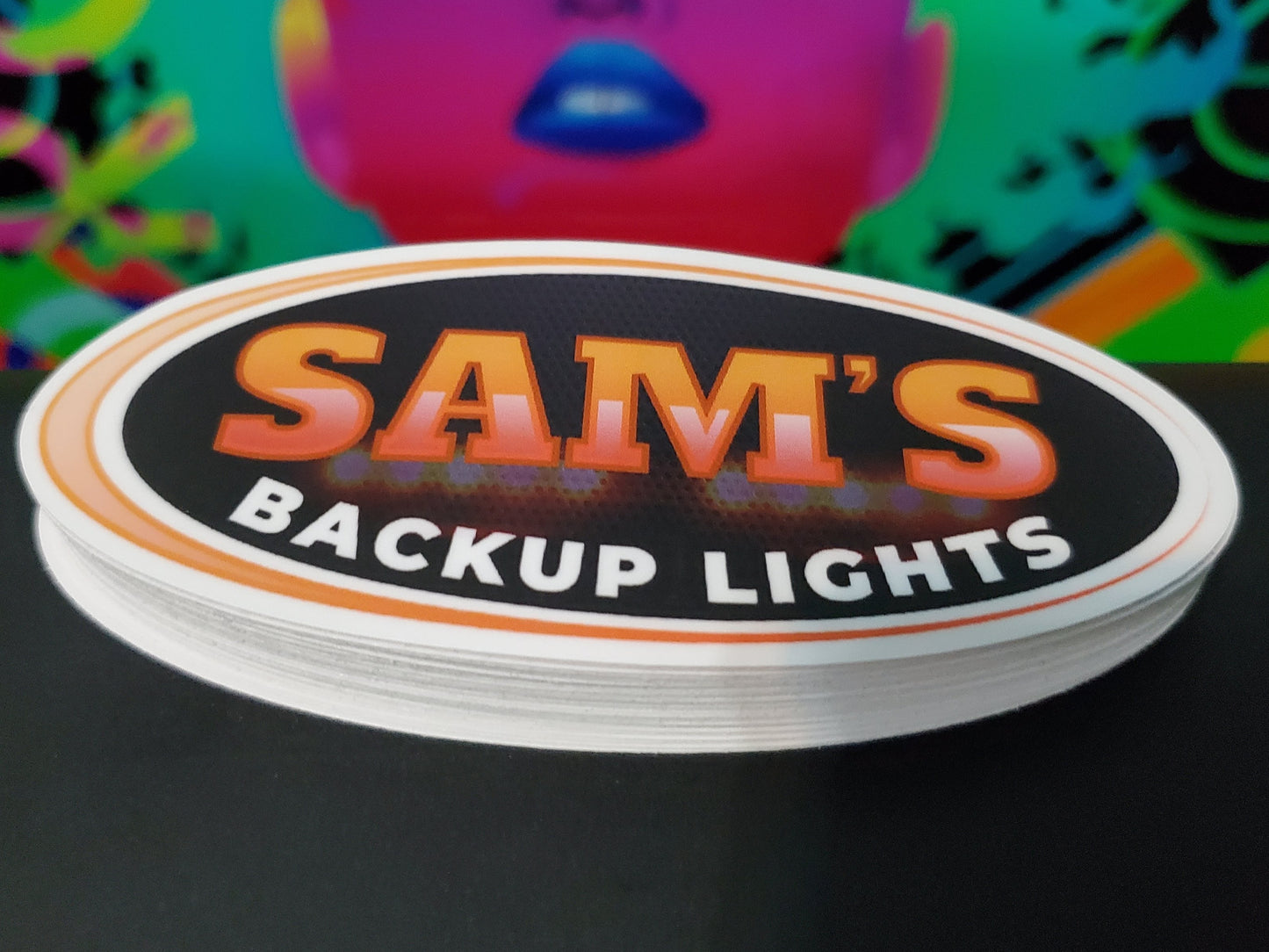Oval Stickers