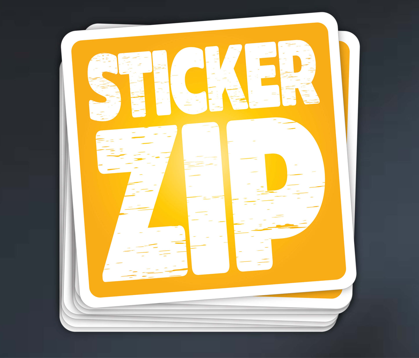 Rounded Corner Stickers