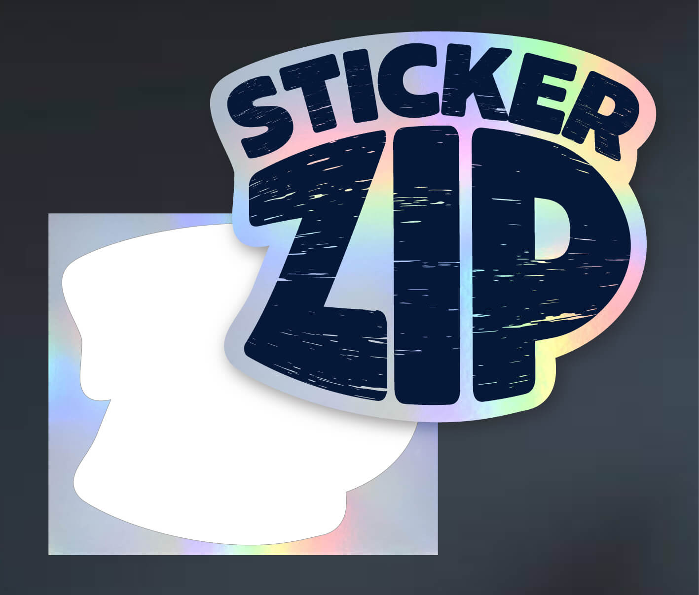 Holographic Kiss-Cut Stickers